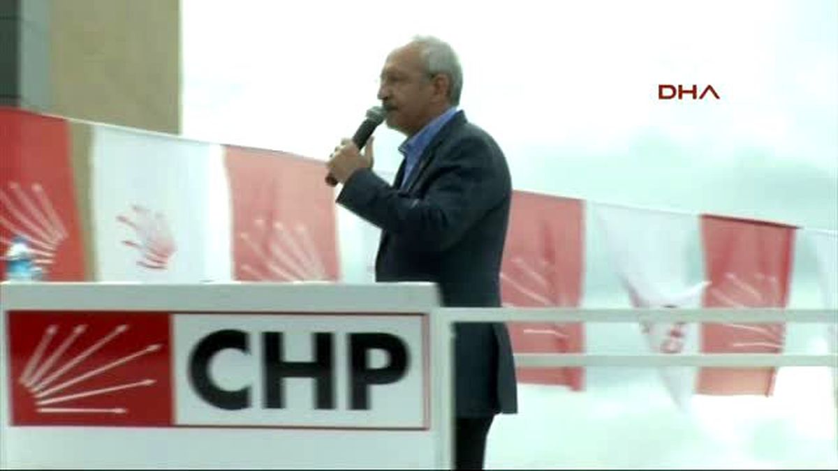 Iğdır-2- Mitingde Yuh Çekilmesine İzin Vermeyen Kılıçdaroğlu Yuh Çekmeyin Ben Siyasette Gerginlik,...