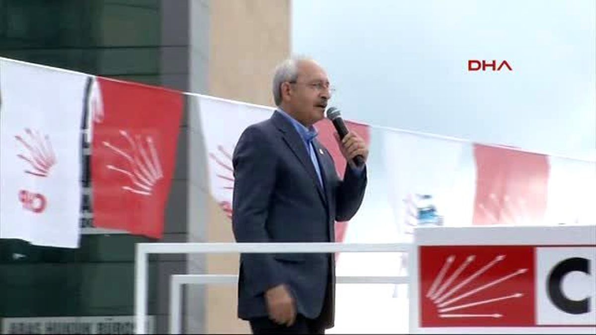 Iğdır -3- Mitingde Yuh Çekilmesine İzin Vermeyen Kılıçdaroğlu Yuh Çekmeyin Ben Siyasette Gerginlik,...