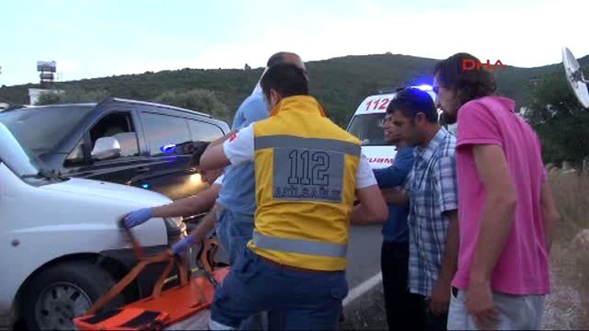 Kavşakta Kaza: 1 Yaralı