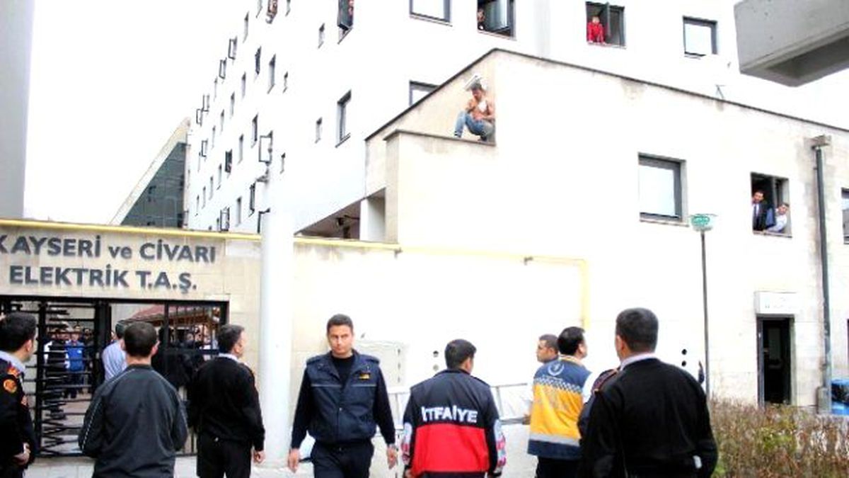 Kayseri\'de İntihar Girişimi