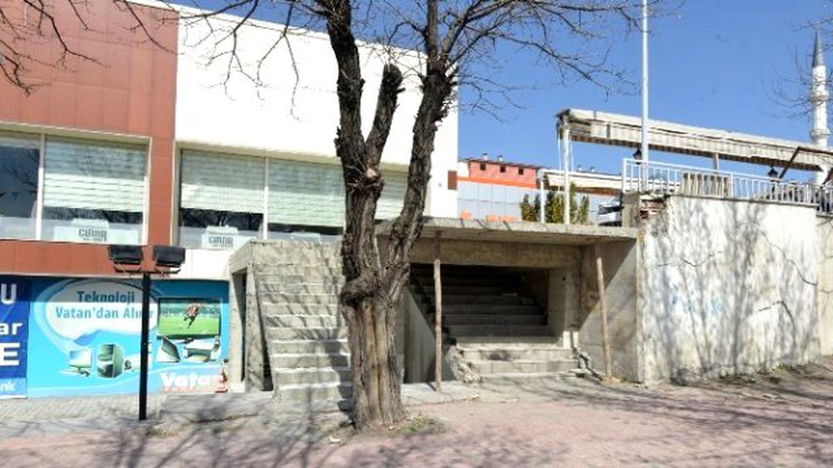 Merdiven ile Sahanlık Mühürlendi