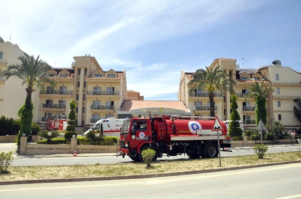 Otelde Zehirli Gaz Paniği