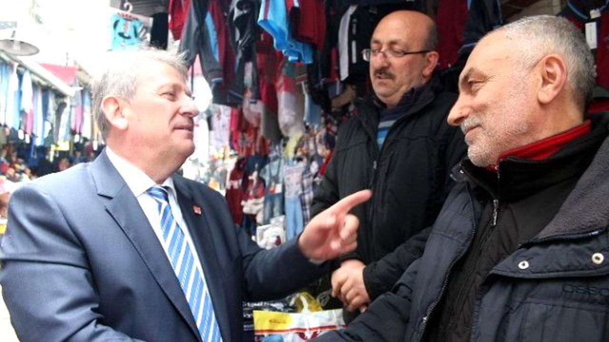 Pekşen Bu Kez Trabzon Esnafının Sorunlarına Dikkat Çekti