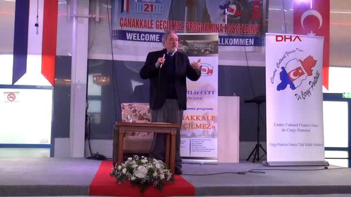 Prof. Dr. İlber Ortaylı Fransa?da Çanakkale Konferansına Katıldı