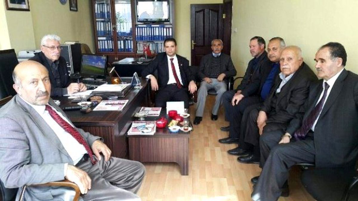 Saadet Partisi\'nden Emekliler Derneği\'ne Ziyaret