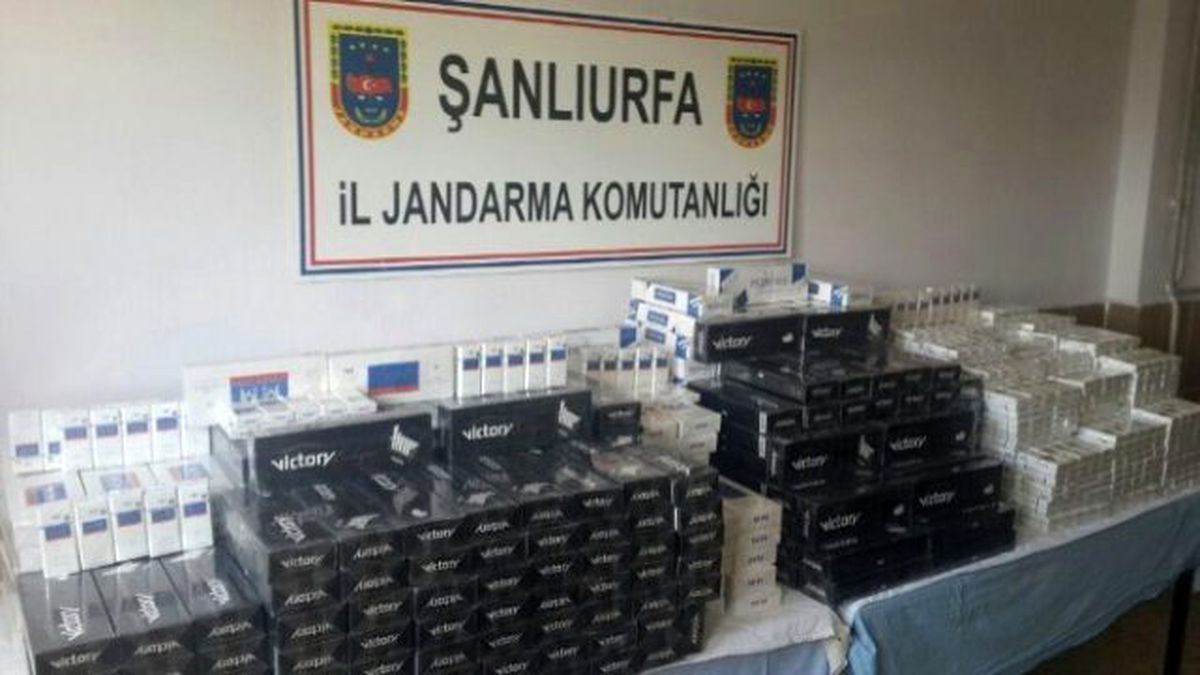 Şanlıurfa\'da Sigara Kaçakçılığı