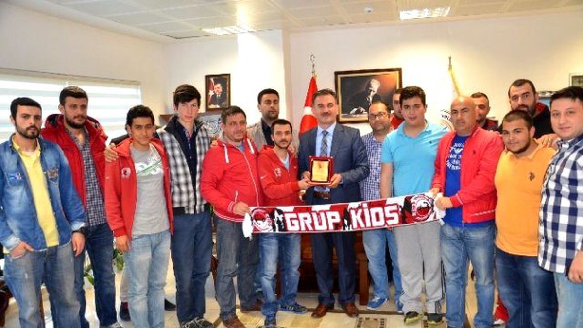 Taraftarlar Derneği\'nden Teşekkür Ziyareti