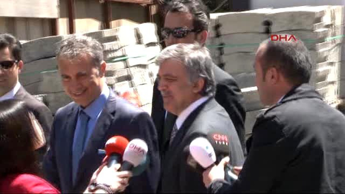 11. Cumhurbaşkanı Abdullah Gül, Vodafone Arena\'yı Gezdi