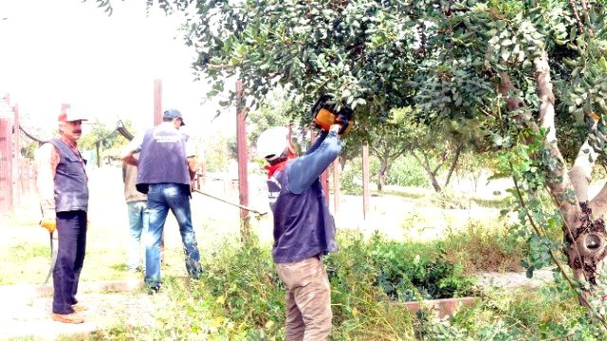 Akdeniz Belediyesi Mesire Alanlarında Bahar Temizliği Yaptı