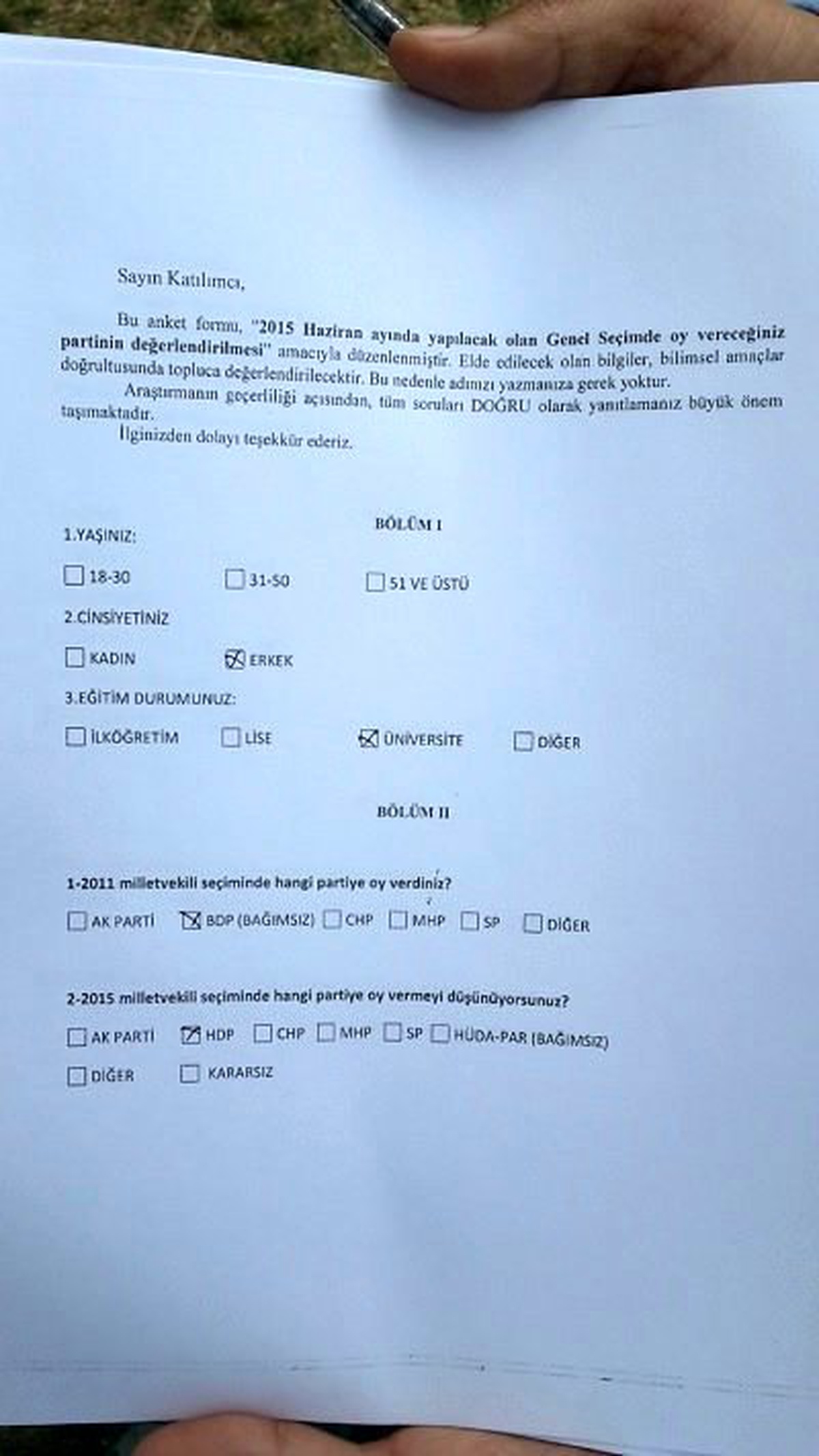 AKP\'nin Anketinde Patlama Yapan HDP İktidarı Zorluyor