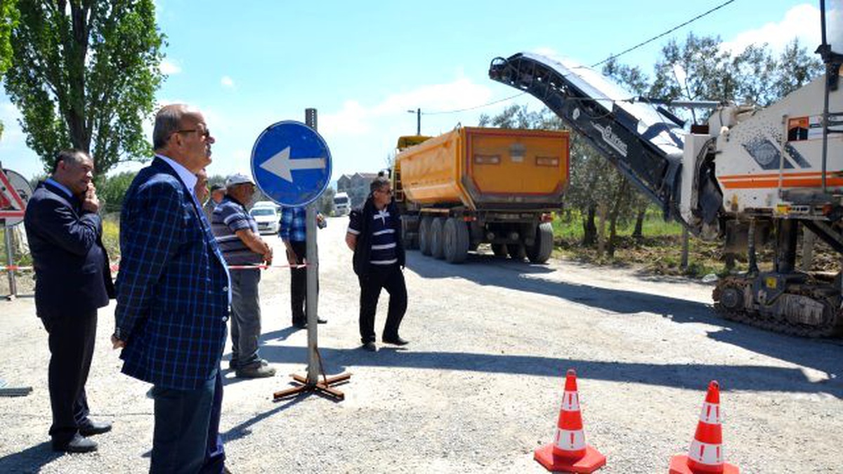Alternatif Çevre Yolu Asfaltlama Çalışması Başladı