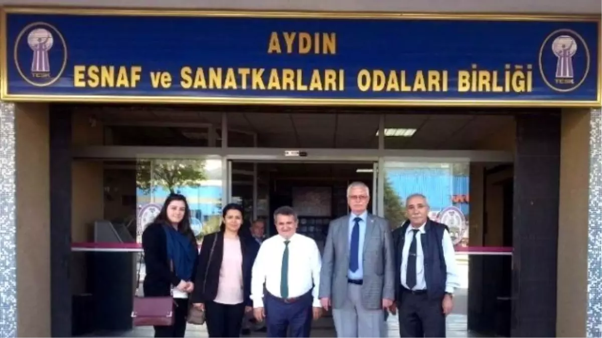 Aydın Esnaf Odalarının Sistemi Örnek Oldu