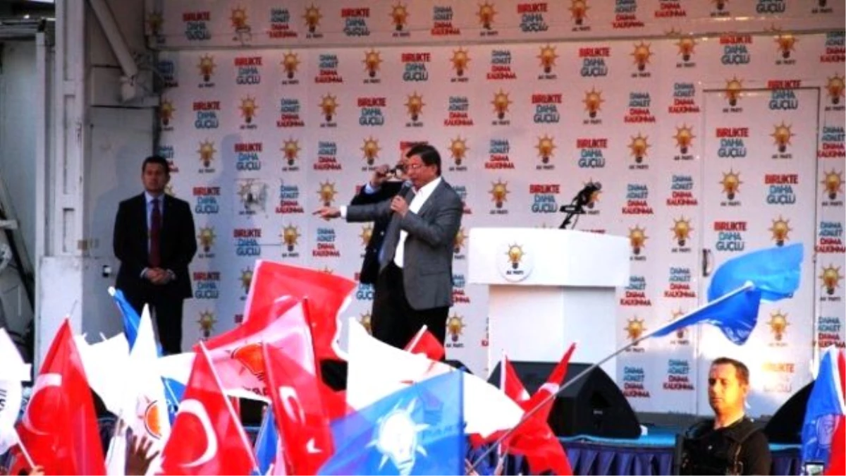 Başbakan Davutoğlu Iğdır\'da