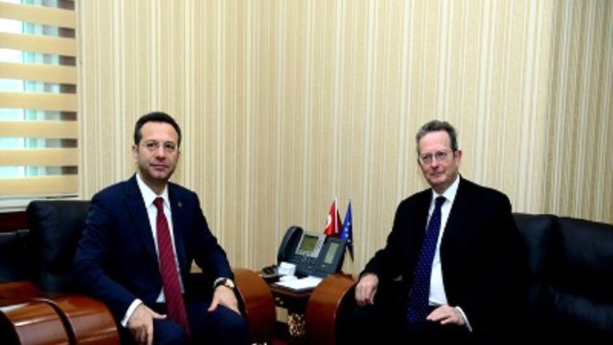 Belçika Büyükelçisi Vali Aksoy\'u Ziyaret Etti