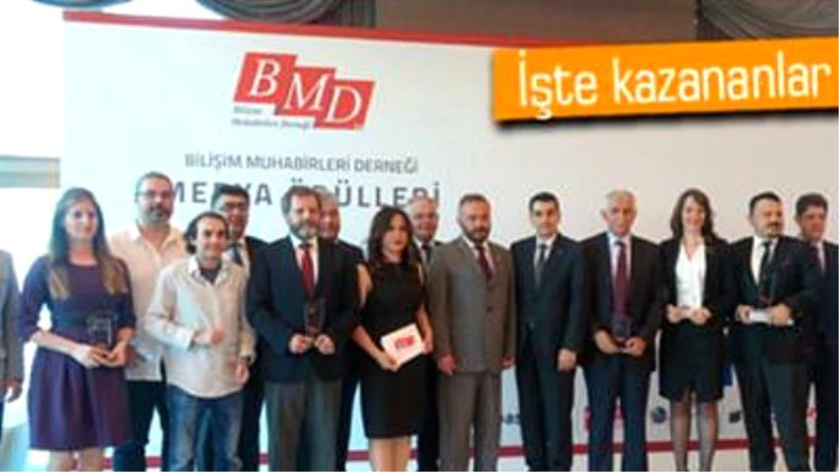 Bilişim Muhabirleri Derneği\'nin Medya Ödülleri Dağıtıldı