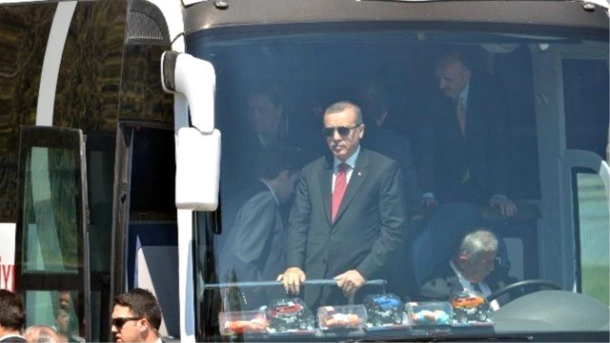 Cumhurbaşkanı Erdoğan Tekirdağ\'da