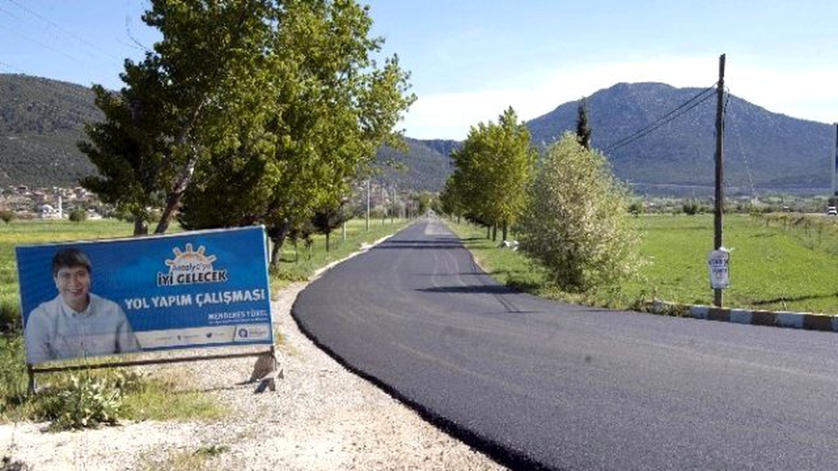 Dağbeli Yolu İki Günde Asfaltlandı
