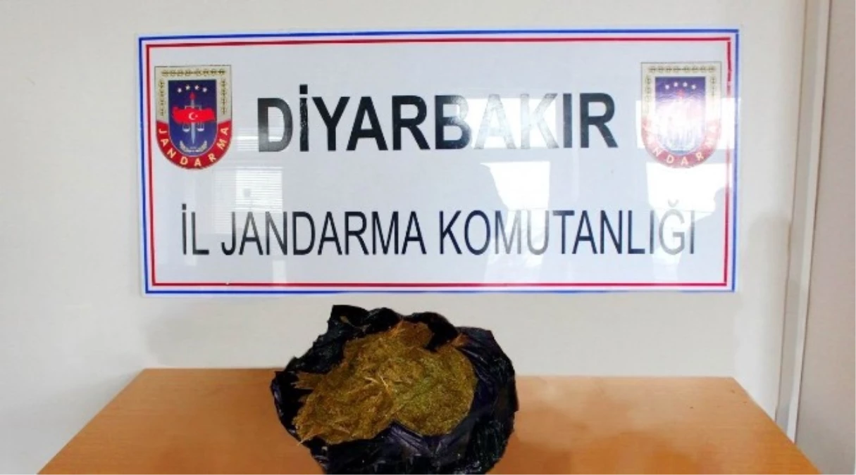 Diyarbakır\'da 12 Kilogram Esrar Maddesi Ele Geçirildi