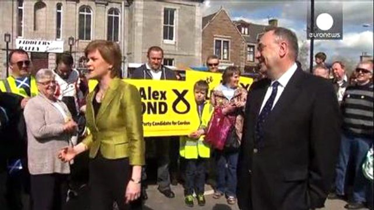 İngiltere Seçimlerinin Yıldızı Snp Lideri Nicola Sturgeon