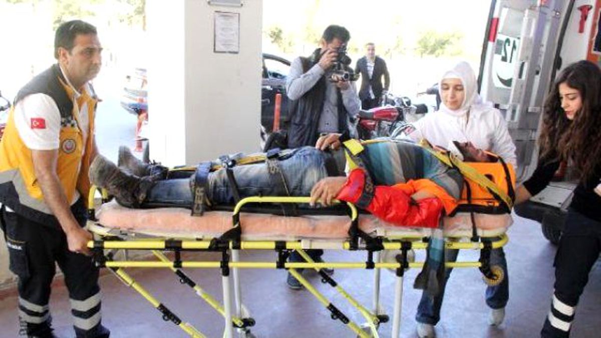 İnşaattan Düşen İşçi Yaralandı