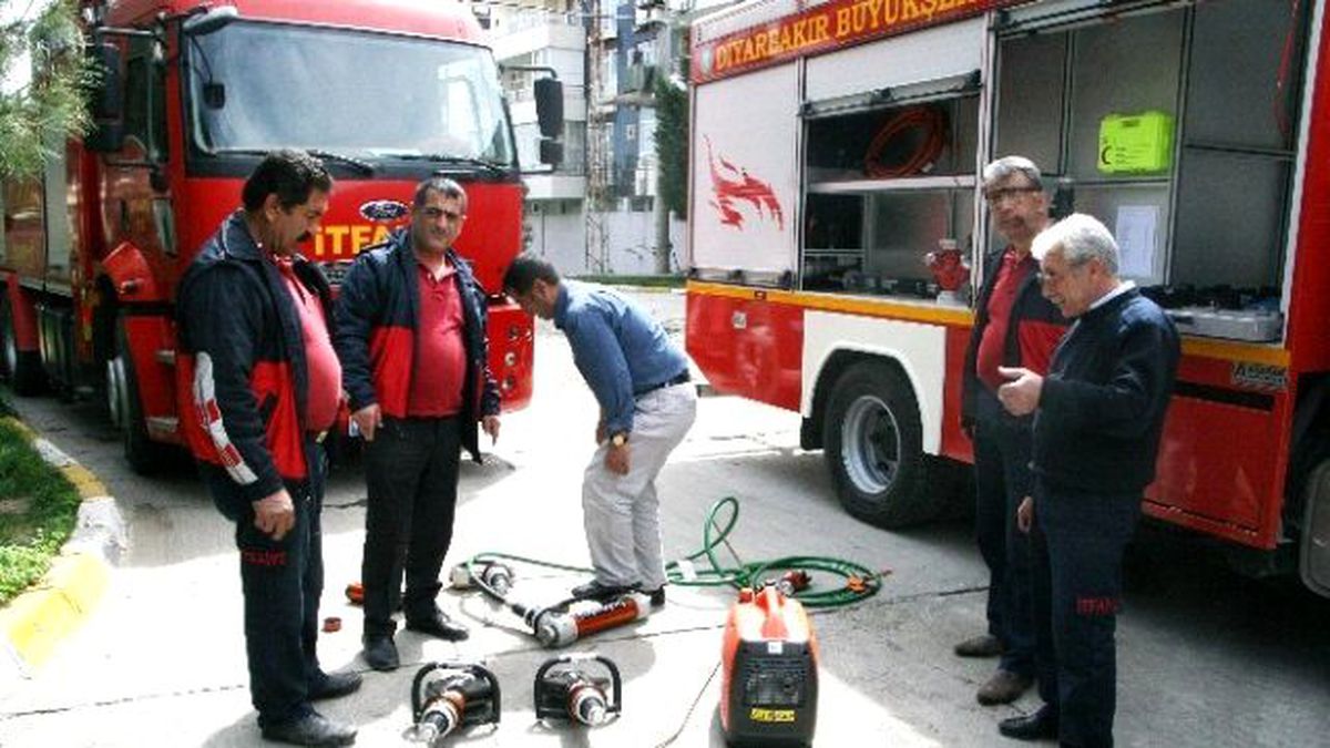 İtfaiye Personeline Yeni Araç Eğitimi