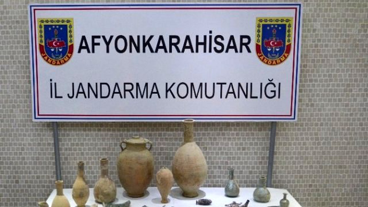 Jandarmadan Tarihi Eser Operasyonu