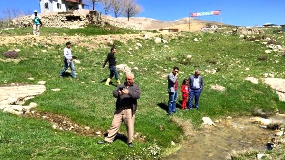 Korkuteli İmecik Yaylası\'nda Suyun Debi Ölçüldü