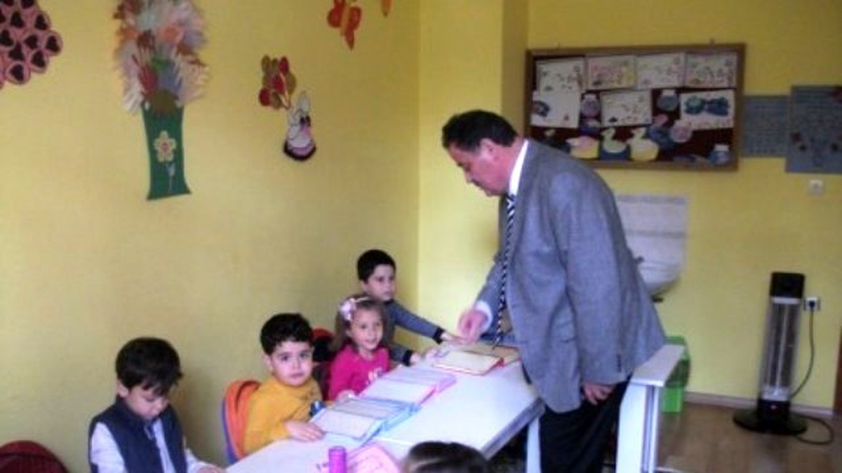 Müftü 4-6 Yaş Grubu Kur\'an Kurslarına Ziyaret Etti