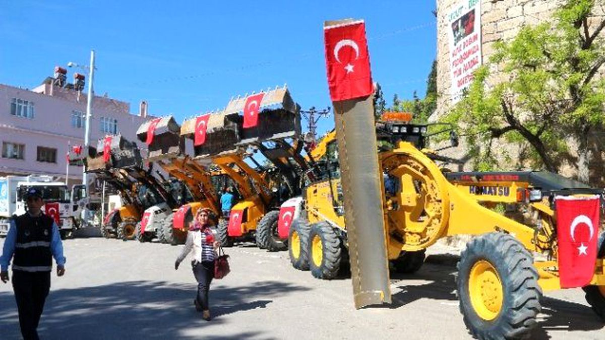 Mut Belediyesi\'ne 57 Yeni Araç