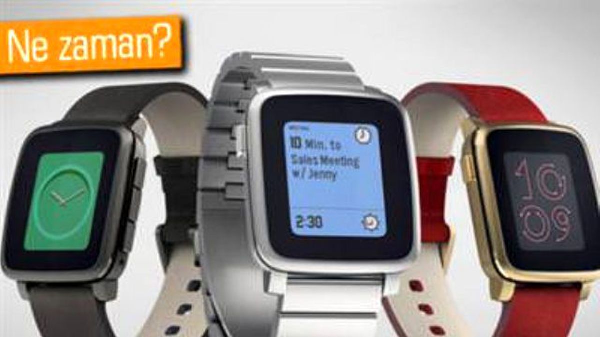 Pebble Time Seri Üretime Girmeye Hazırlanıyor