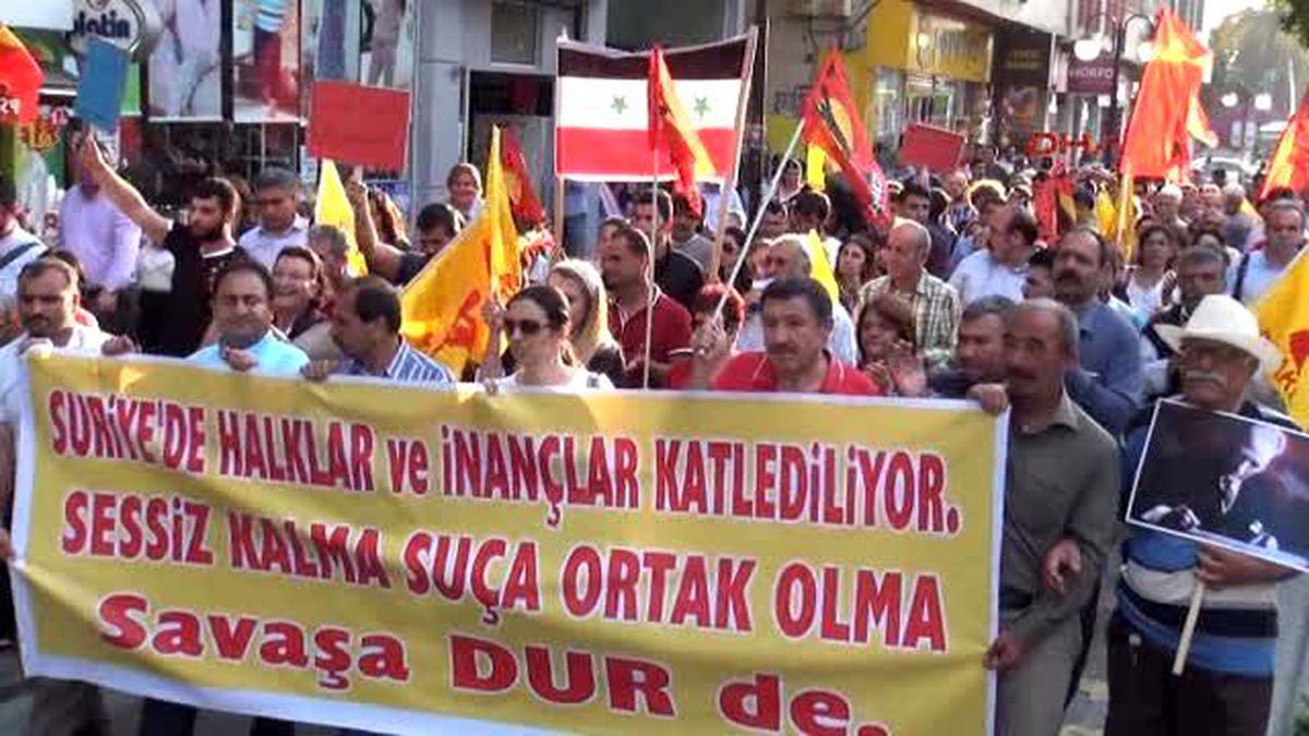 Tarsus\'ta, Suriye\'deki Alevi Katliamı Protesto Edildi