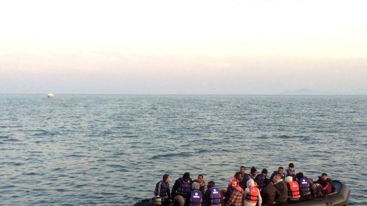 Enez Açıklarında Göçmen Operasyonu