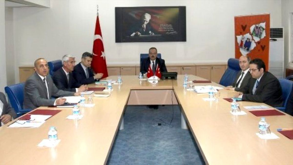 Hakkari\'de Sodes Projelerini Değerlendirme Toplantısı Yapıldı