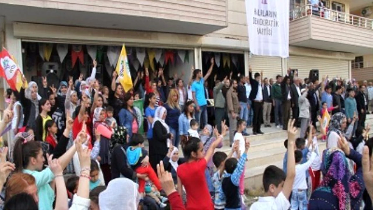 HDP Bağlar\'ın Alipınar Mahallesi\'nde Seçim Bürosunu Açtı
