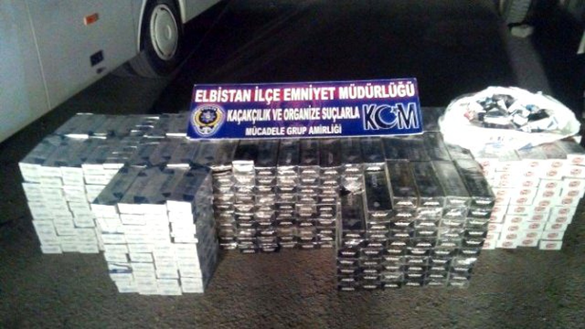 Kaçak Sigara Sevkiyatı Polise Takıldı