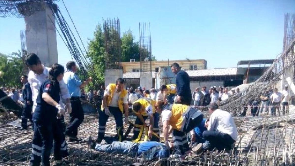 Kahramanmaraş\'ta İnşaat Çöktü: 9 İşçi Yaralı