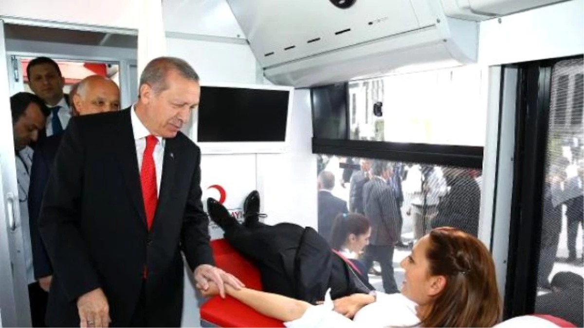 Cumhurbaşkanı Erdoğan Kan Bağışında Bulunamadı