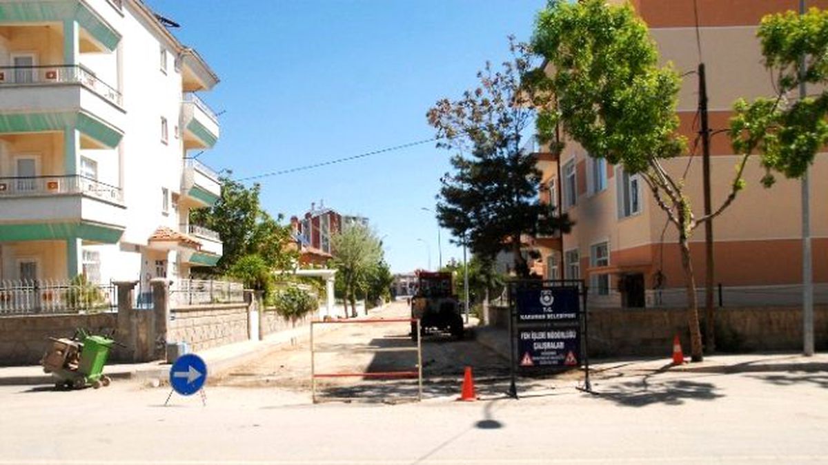 Karaman Belediyesi\'nin Asfalt Çalışmaları