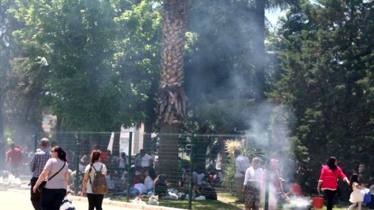 Kültürpark\'ta Hıdrellez Kalabalığı