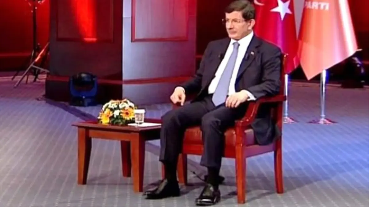 Başbakan Davutoğlu Canlı Yayında