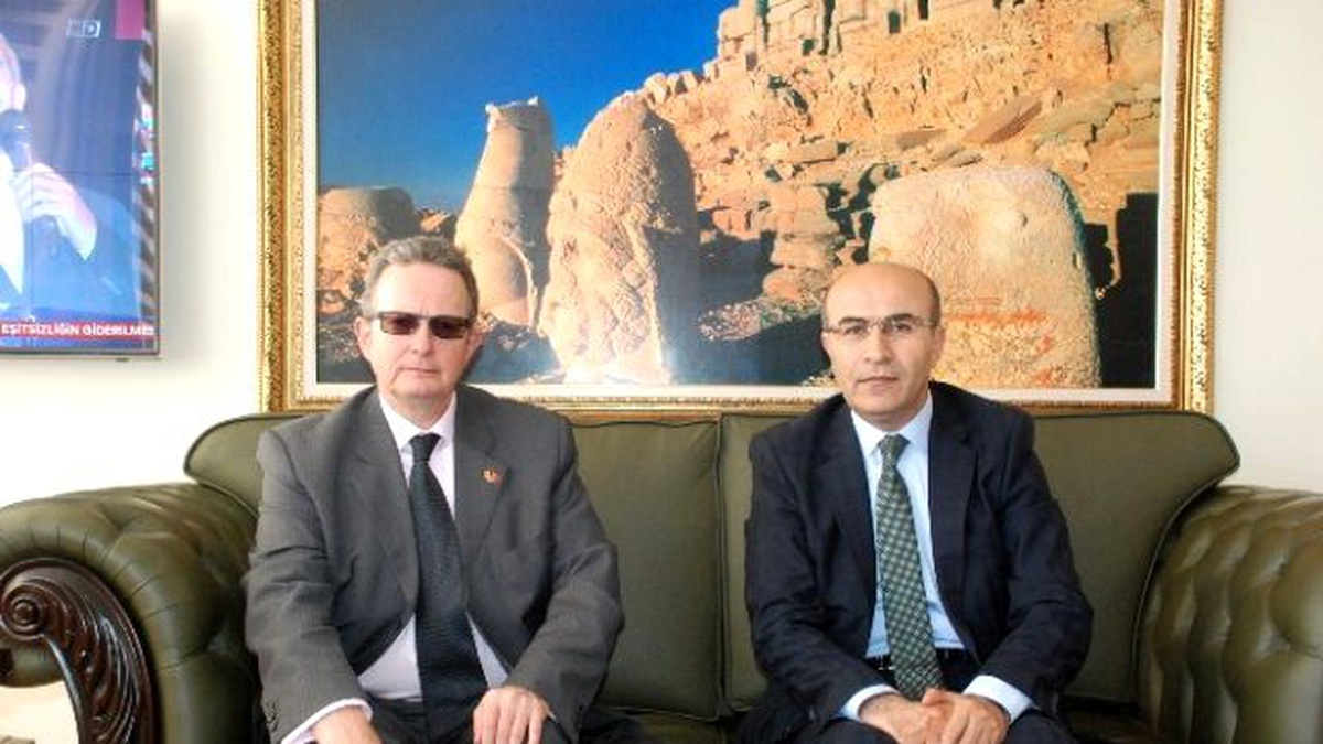 Belçika Ankara Büyükelçisi Marc Trenteseau\'dan, Vali Demirtaş\'a Ziyaret
