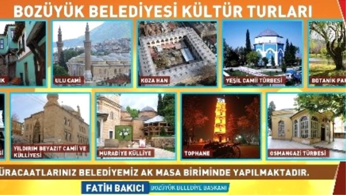Bozüyük Belediyesi Kültür Turları Bursa ile Devam Ediyor