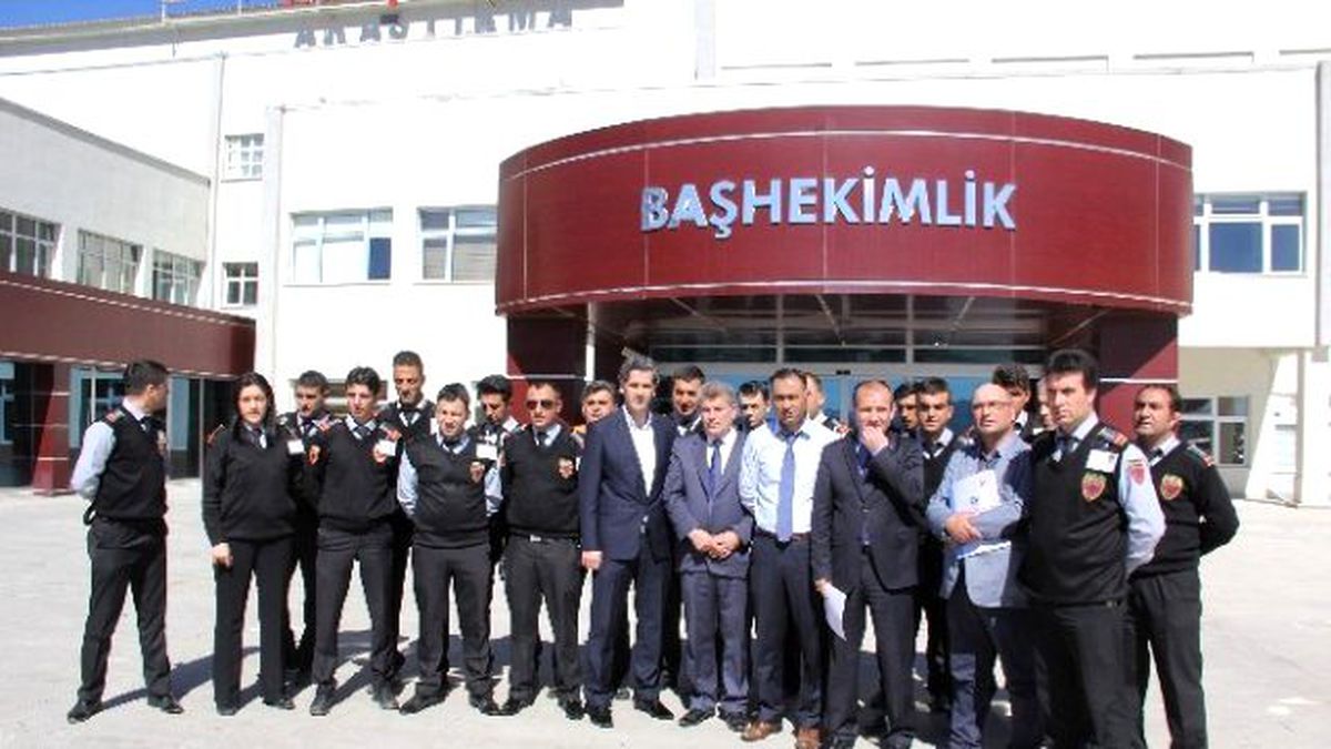 Hastaneyi Basan Saldırganlar Özel Güvenlikçileri Darp Etti