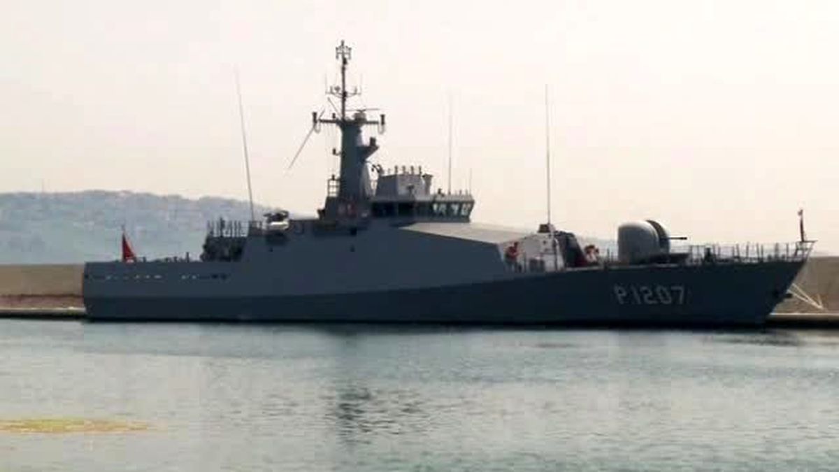 Hayalet Gemi "Tcg Büyükada" Idef Fuarında