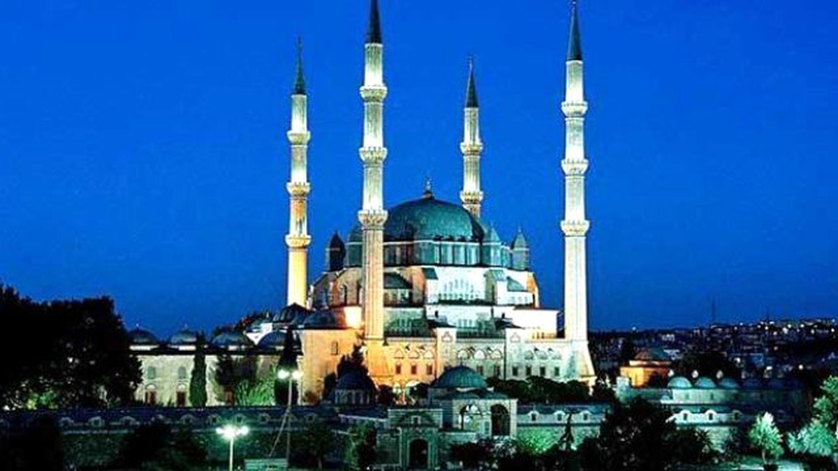 Selimiye Camisi Yeniden Işıklandırılacak