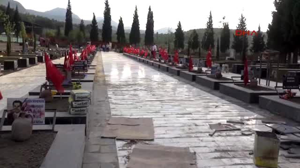 Soma Maden Şehitliği Çalışmalarında Sona Gelindi