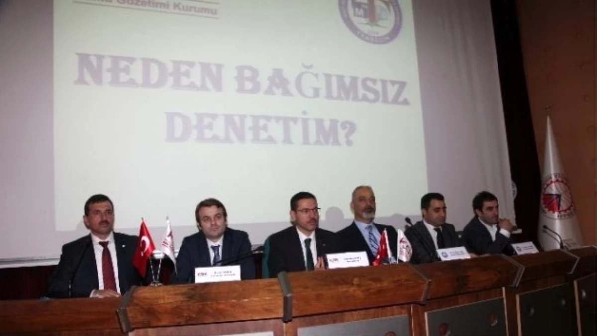 Trabzon\'da "Neden Bağımsız Denetim ?" Konulu Panel