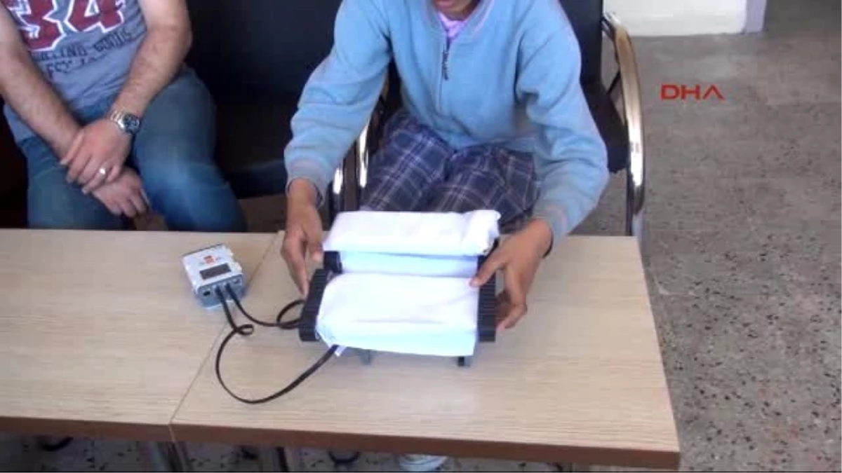Afyonkarahisar 13 Yaşındaki Öğrenci Özel Sedye Geliştirdi