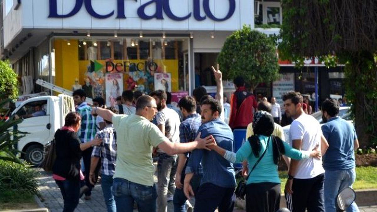 Alanya\'da Hdp - MHP Gerginliği