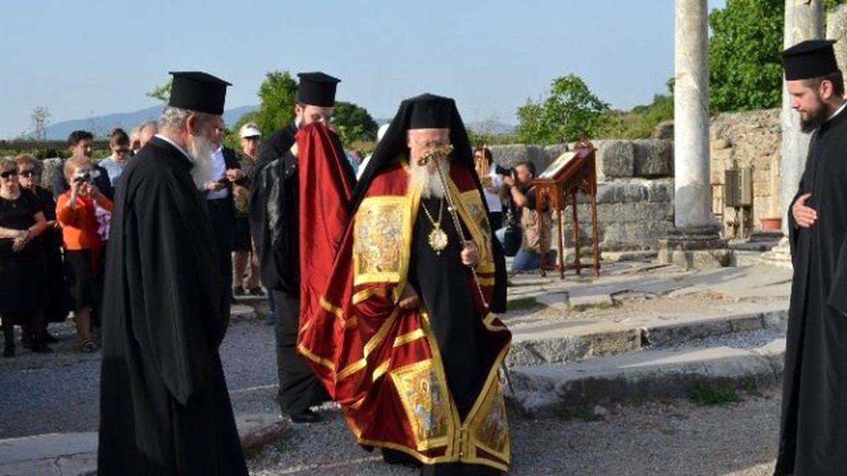 Bartholomeos "Bugün Burada Olmamızı Başkana Borçluyuz"